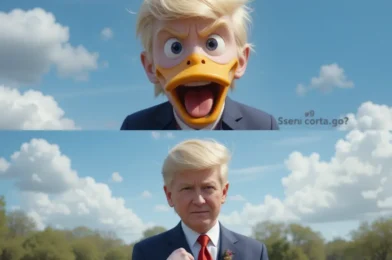 Donald Trump inauguration meme crowd joke